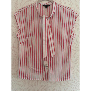 NWT Cotton Striped Button Down Shirt w/ Brooks Brothers